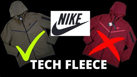 how to tell a fake nike hoodie|nike tech fleece vs real.